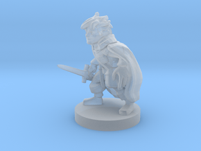 Halfling Master Thief in Clear Ultra Fine Detail Plastic