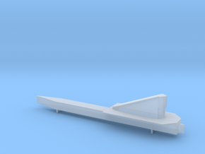 NASA LASRE pod for 1:48 SR-71 model in Clear Ultra Fine Detail Plastic
