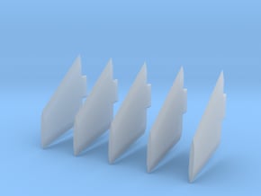 LaCrosse Fins in Clear Ultra Fine Detail Plastic