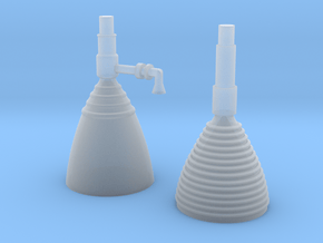 Topping Gemini Titan Bells  in Clear Ultra Fine Detail Plastic