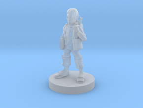 Gnome Wizard 3 in Clear Ultra Fine Detail Plastic