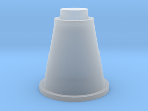 FSS Details Dryer Cone in Clear Ultra Fine Detail Plastic