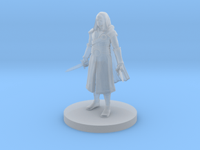 Human Rogue 4 -  Assassin in Clear Ultra Fine Detail Plastic