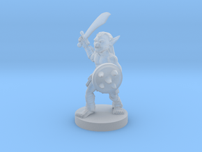 Goblin in Melee - Updated! in Clear Ultra Fine Detail Plastic