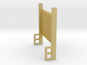 Lift Gate Up Position 1-87 HO Scale in Tan Fine Detail Plastic