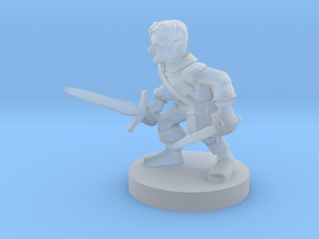 Gnome Male Rogue in Clear Ultra Fine Detail Plastic