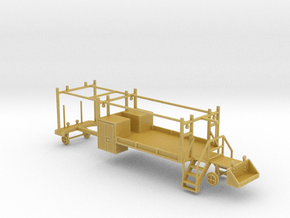 MOW Rail Truck For A Two Door Cab 1-87 HO Scale  in Tan Fine Detail Plastic