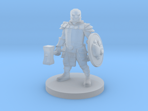 Animated Dwarven Armor in Clear Ultra Fine Detail Plastic