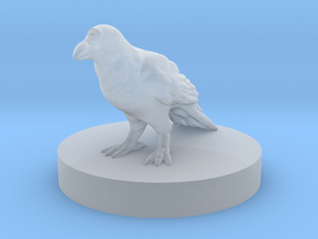 One Eyed Raven in Clear Ultra Fine Detail Plastic