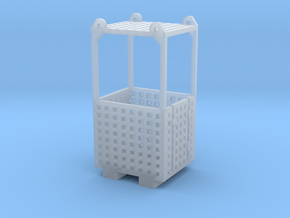 Crane Man Cage 1-87 HO Scale in Clear Ultra Fine Detail Plastic