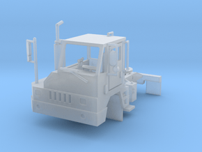 Yard Tractor 1-64 Scale in Clear Ultra Fine Detail Plastic