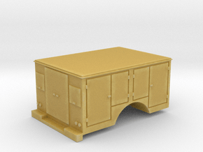 Tool Box Truck Bed 1-87 HO Scale in Tan Fine Detail Plastic