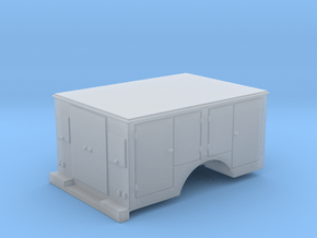 Tool Box Truck Bed 1-87 HO Scale in Clear Ultra Fine Detail Plastic