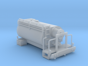 Pickup Water Tanker Truck Bed 1-87 HO Scale in Clear Ultra Fine Detail Plastic