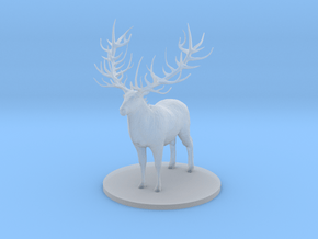 Dire Reindeer in Clear Ultra Fine Detail Plastic