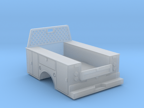 Standard Full Box Truck Bed W Cab Guard 1-50 Scale in Clear Ultra Fine Detail Plastic