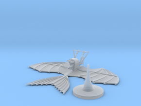 Kobold Artificer on Hang Glider in Clear Ultra Fine Detail Plastic