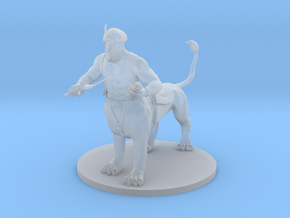 Lamia Updated Male in Clear Ultra Fine Detail Plastic
