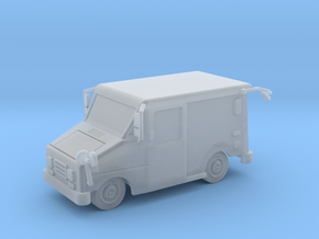 Mail Truck 1-87 HO Scale Filled Windows in Clear Ultra Fine Detail Plastic