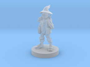 Gnome Clockwork Wizard in Clear Ultra Fine Detail Plastic