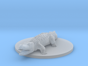 Crocodile in Clear Ultra Fine Detail Plastic