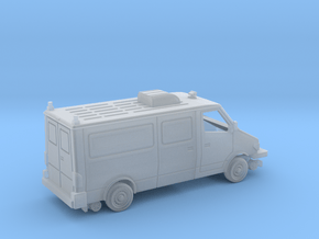 MOW Service Van With AC Unit HO 1-87 Scale in Clear Ultra Fine Detail Plastic