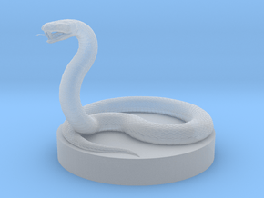 Posionous Snake in Clear Ultra Fine Detail Plastic