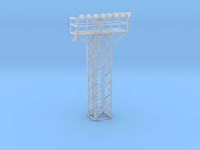 Light Tower Top With Single Light Assembly 1-87 HO in Clear Ultra Fine Detail Plastic