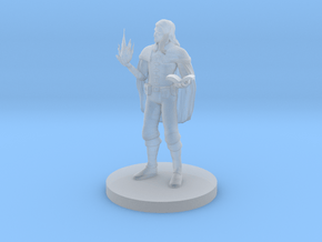 Mage Male in Clear Ultra Fine Detail Plastic