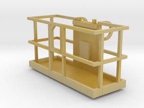 Boom Lift Basket Only 1-50 Scale in Tan Fine Detail Plastic