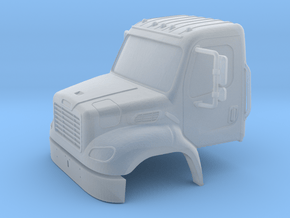 Freightliner 2 Door Closed Windows With Bumper 1-6 in Clear Ultra Fine Detail Plastic
