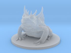 Demon Toad in Clear Ultra Fine Detail Plastic