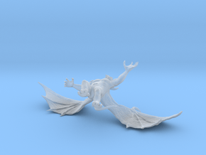 Gargoyle Flying in Clear Ultra Fine Detail Plastic