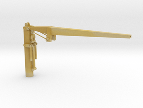 Ship Crane - Not Scaled  in Tan Fine Detail Plastic