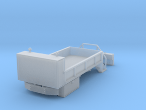Rail Wheel Service Truck - No Crane 1-50 Scale in Clear Ultra Fine Detail Plastic