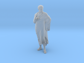 1/15 scale Roman senator 1st Century BC figure in Clear Ultra Fine Detail Plastic