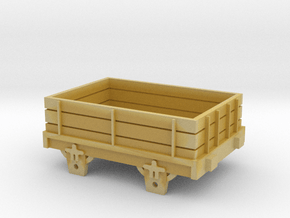 Broad Gauge Truck (N Scale) in Tan Fine Detail Plastic