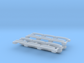 N Gauge Plateway Track (Working Version) in Tan Fine Detail Plastic