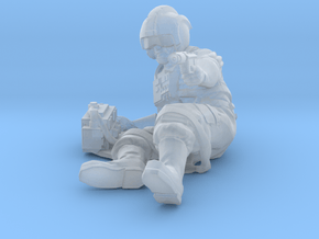 Downed Pilot Objective  in Clear Ultra Fine Detail Plastic