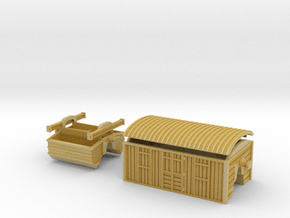Listowel Lartigue Parcel and Sand Trucks (N) in Tan Fine Detail Plastic