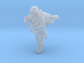 Grunge Trooper Running in Clear Ultra Fine Detail Plastic
