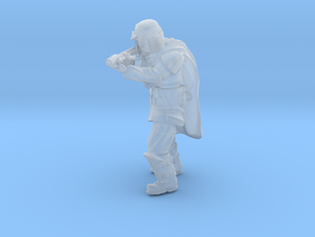 Grunge Trooper shooting pose 1 in Clear Ultra Fine Detail Plastic