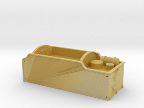 N Gauge LNER 3500 Gallon Tender Body V2 in Tan Fine Detail Plastic