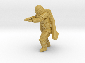 Grunge Trooper Shooting pose 2 in Tan Fine Detail Plastic