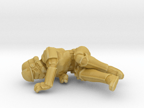 Dead Trooper Token (Empire) in Tan Fine Detail Plastic