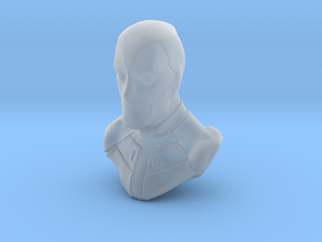 1/9 scale Deadpool fictional antihero bust in Clear Ultra Fine Detail Plastic