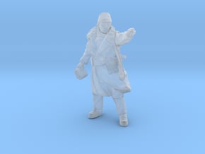 Mud Officer in Clear Ultra Fine Detail Plastic