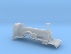 TT120 Scale Stirling Single Locomotive in Clear Ultra Fine Detail Plastic