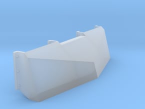 SP0003 CN Rear Plow 1/87.1 in Clear Ultra Fine Detail Plastic