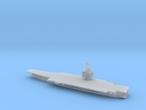 1/3000 scale USS Enterprise CV-65 aircraft carrier in Clear Ultra Fine Detail Plastic